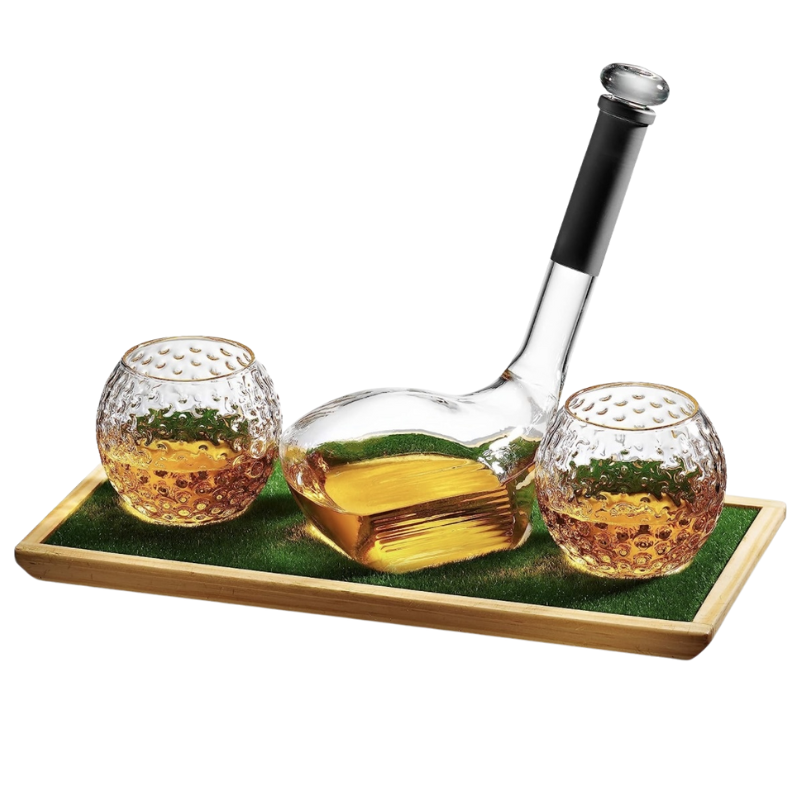 Murray Golf Ball Whiskey Glass Set