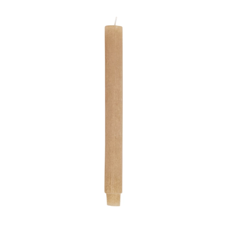 Linen Pleated Taper Candle