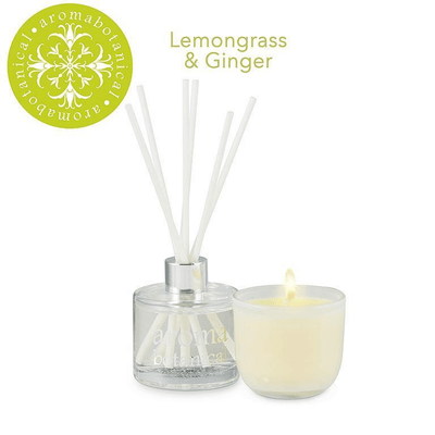 Lemongrass & Ginger Diffuser & Candle Gift Set