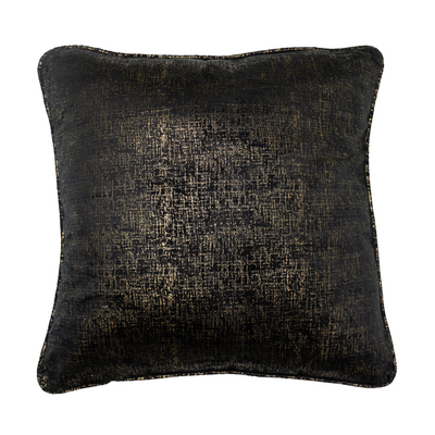 Black Foil Pillow
