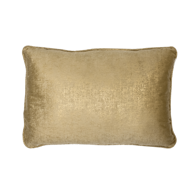 Gold Foil Lumbar Pillow