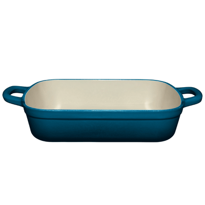 Blue Cast Iron Roaster