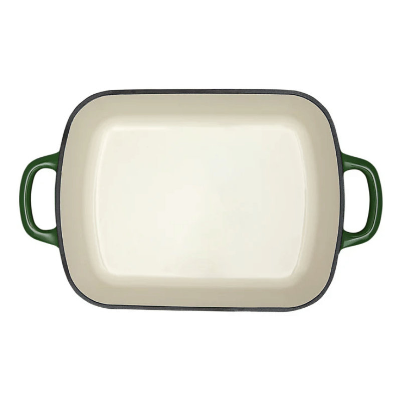 Green Cast Iron Roaster
