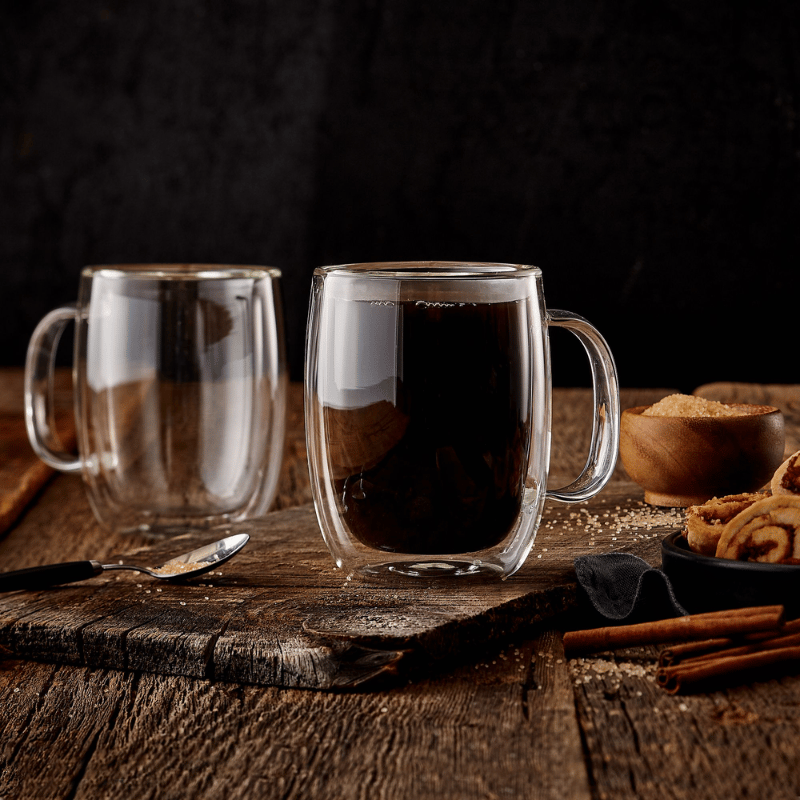 Barista Americano Double Wall Glasses - Set of 2