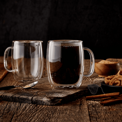 Barista Americano Double Wall Glasses - Set of 2