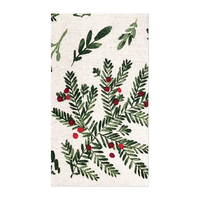 16-Piece Holly Guest Napkin
