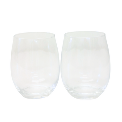 Chateau Stemless Wine Glasses - Set of 4
