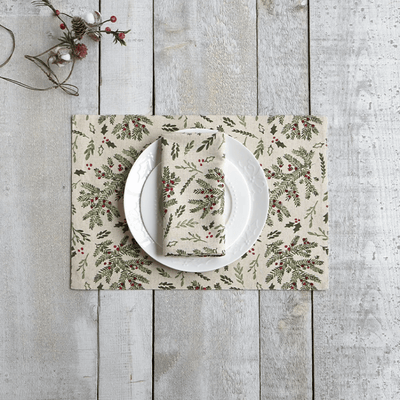 Holly Napkin – Set of 4