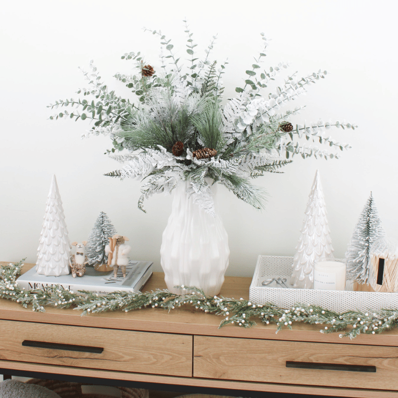 Small Pine Frosted Tree