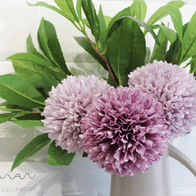 Lavender Chrysanthemum Stem