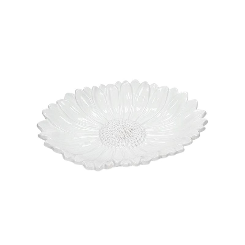 Oval Flower Platter
