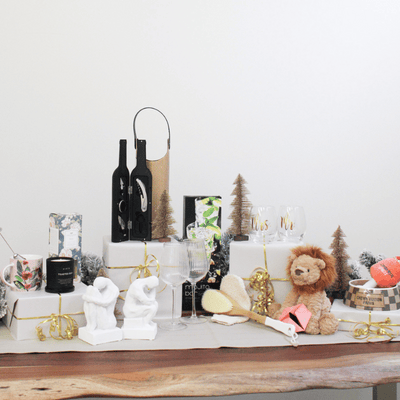 Gold Diamonds Bottle Carrier with Handle