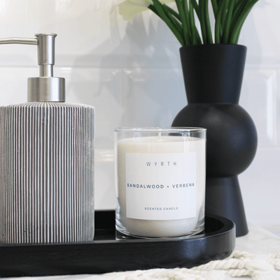 Wyrth Sandalwood and Verbena Candle