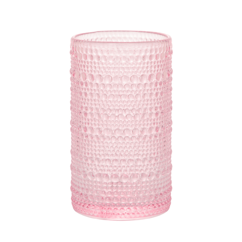 Blush Halo Highball Glasses - Set of 4