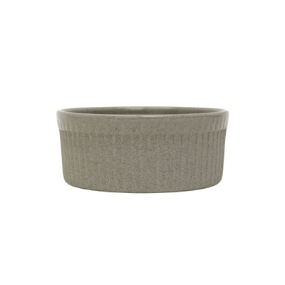 Large Taupe Artisan Ramekin