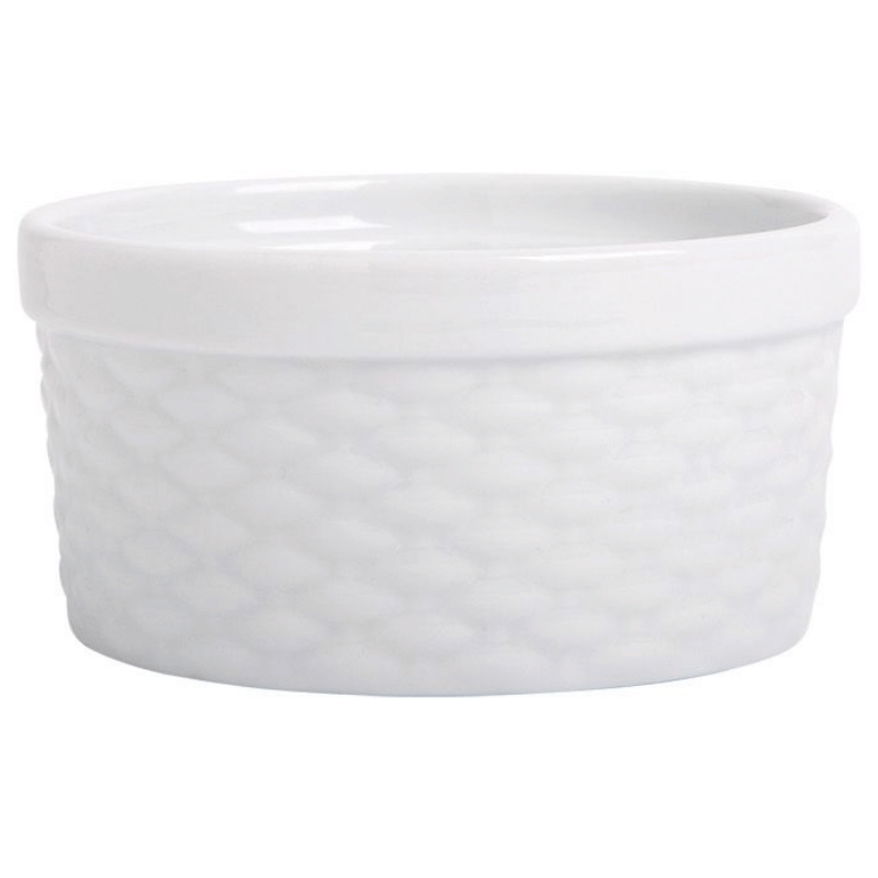 Basket Weave Ramekin - Set of 4