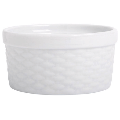 Basket Weave Ramekin - Set of 4