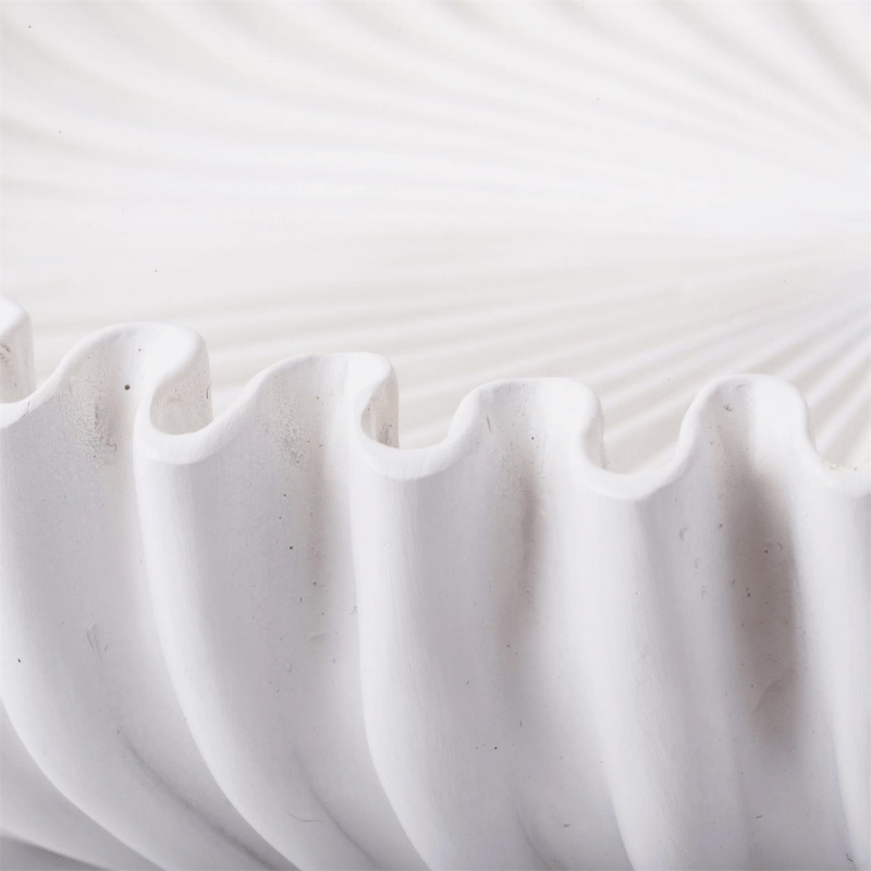 Sistine Scalloped Decorative Bowl