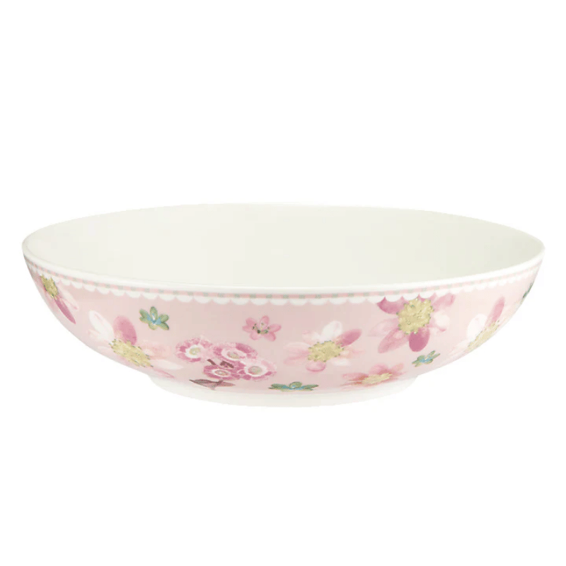 12-Piece Primula Pink Coupe Dinnerware Set