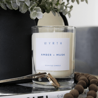 Wyrth Amber and Musk Candle