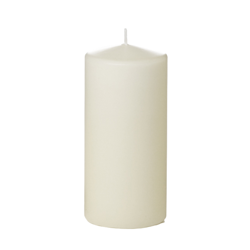3" x 6" Pillar Candle, Ivory