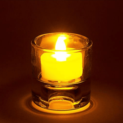 Vale Glass 2-Way Candle Holder