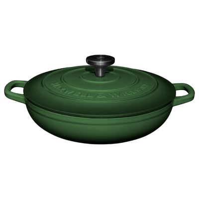 Green Cast Iron Braiser