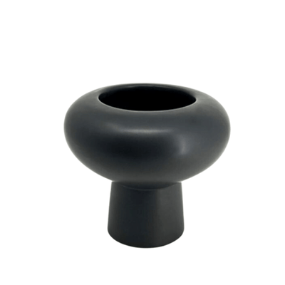 Black Mushroom Vase