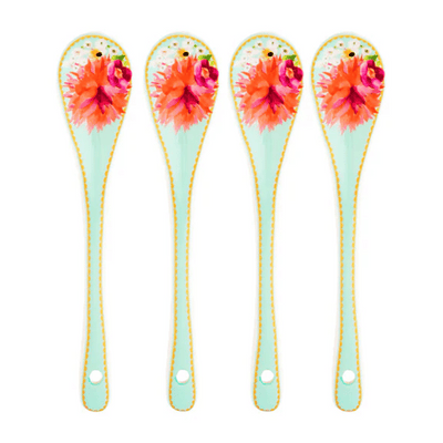 Dahlia Sky Teaspoons - Set of 4