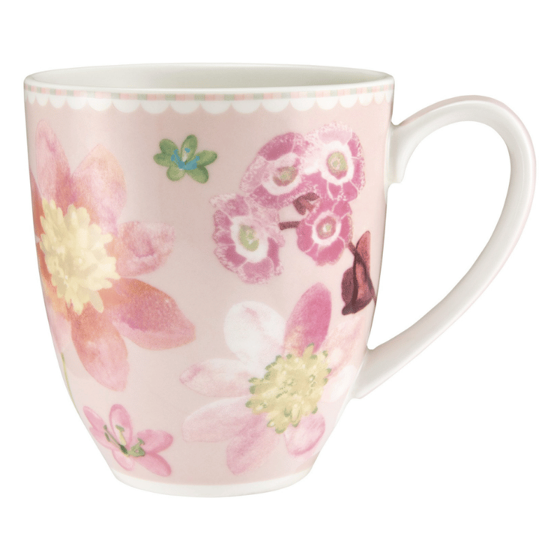 Primula Pink Coupe Mug