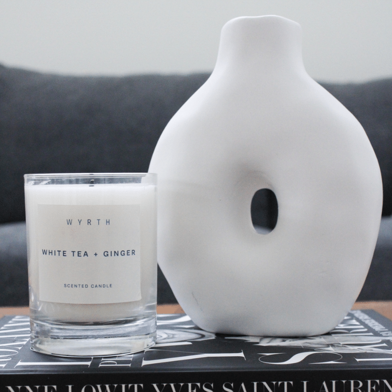 Wyrth White Tea and Ginger Candle