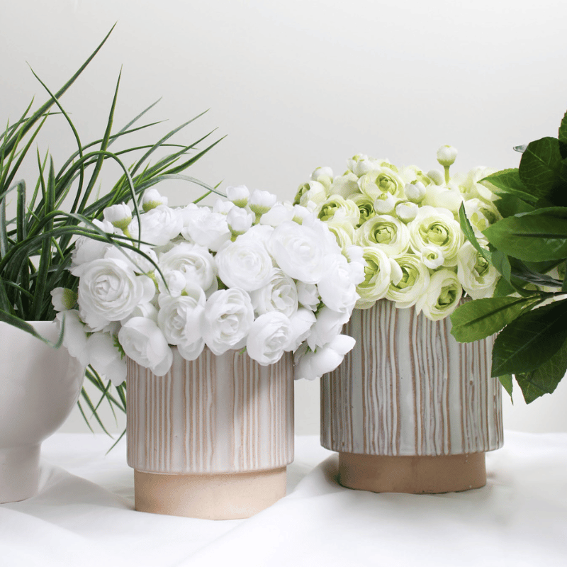 White Ranunculus Flower Bundle