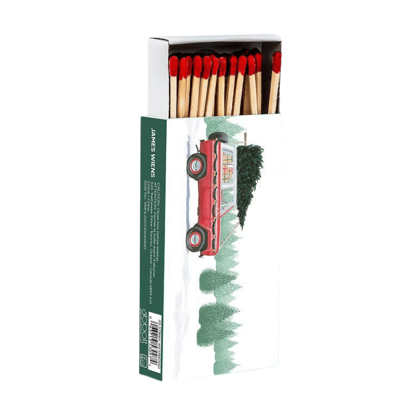 Car & Truck with Trees Matches