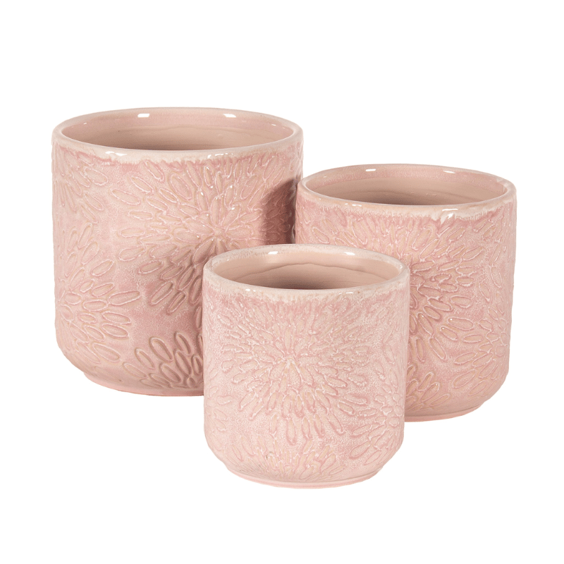 Medium Elara Pink Flower Pot