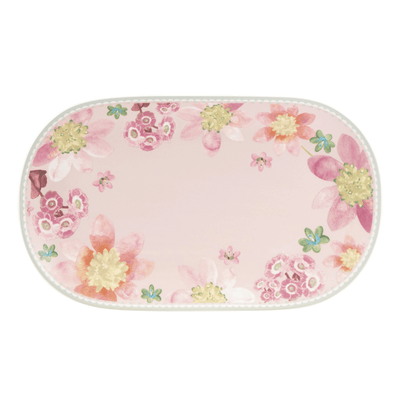 Primula Pink Oval Platter