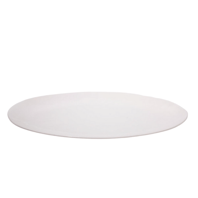 Aries White Melamine Oval Platter