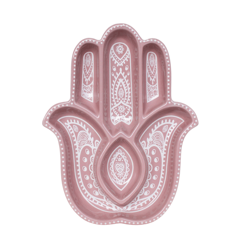 Blush Hamsa Serving Platter