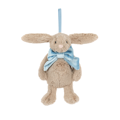 Bashful Beige Bunny Ornament