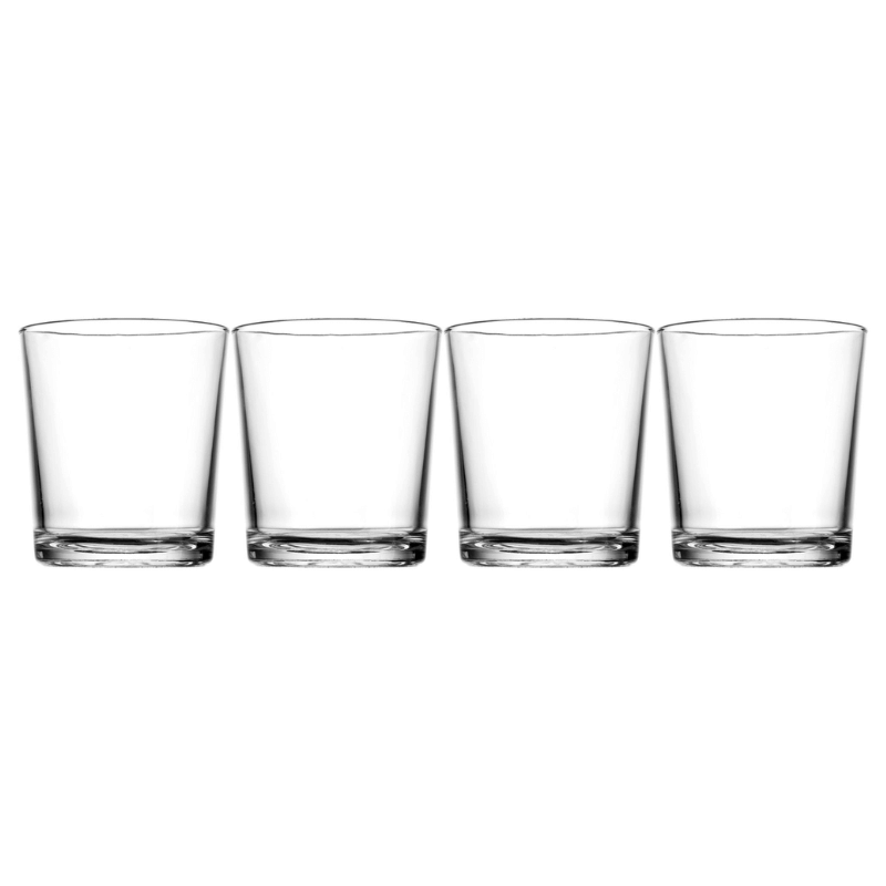 Alanya Double Old Fashioned Glasses - Set of 4