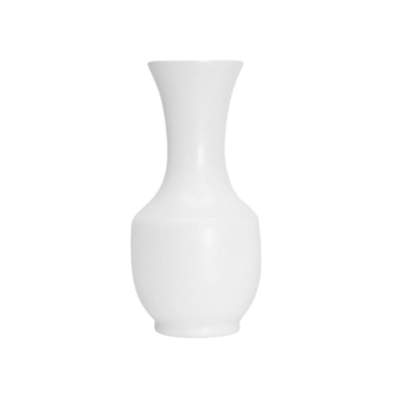 Matte White Bud Vases - Set of 4