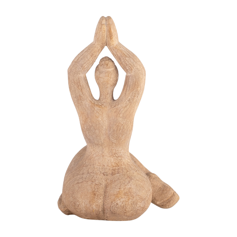 Tatum Natural Namaste Figurine