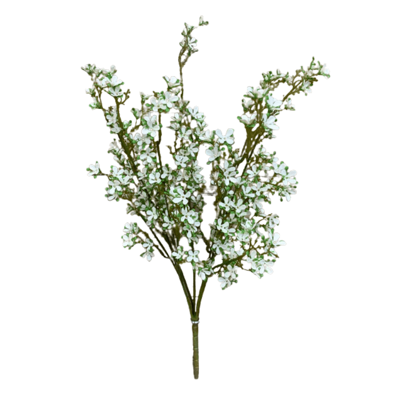 White Mini Flower Bush