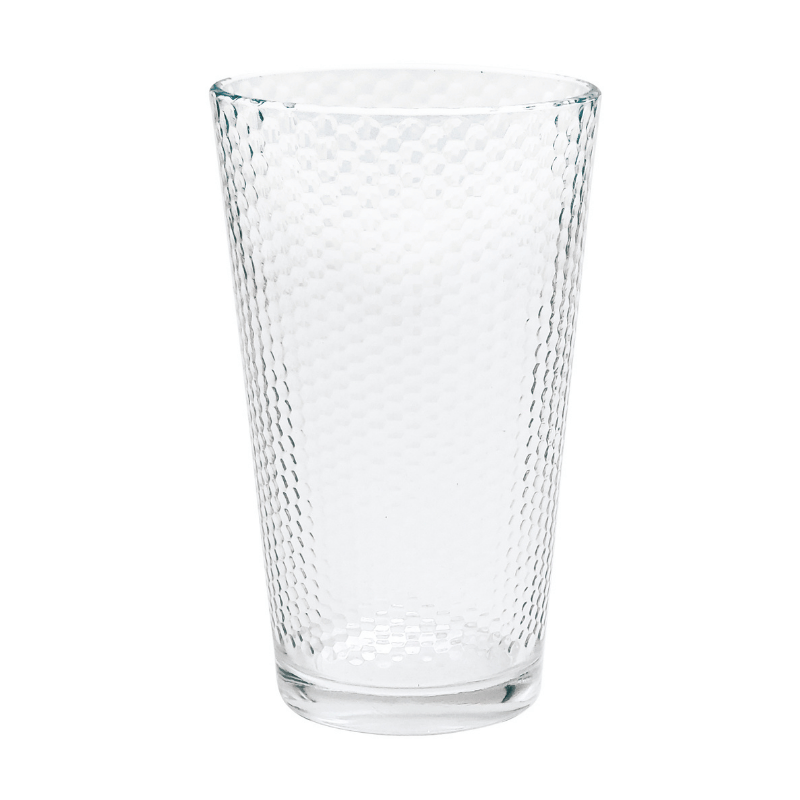 Honeycomb Highball Glasses - Set of 4