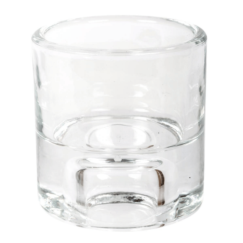 Vale Glass 2-Way Candle Holder