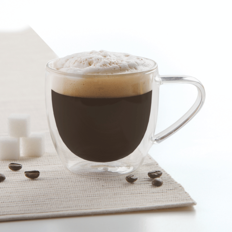 Barista Double Wall Cappuccino Mugs - Set of 2  Wyrth Home