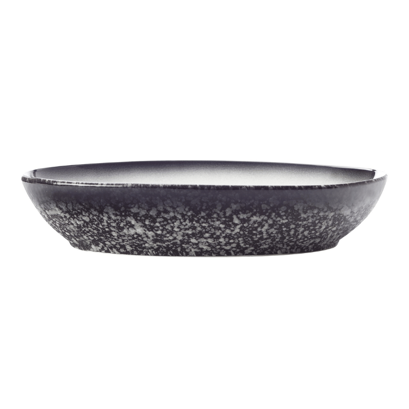 Granite Large Oval Serving Bowl