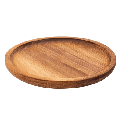 Acacia Wood Round Serving Tray