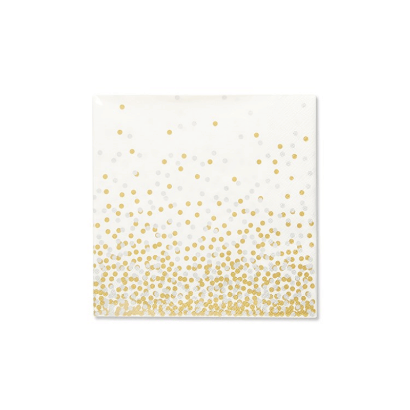 20-PC Confetti Cocktail Napkin