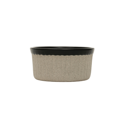 Small Black Artisan Ramekin