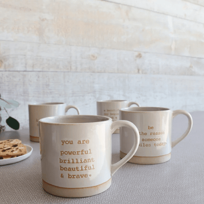 Brilliant Beautiful Brave Inspirational Mug